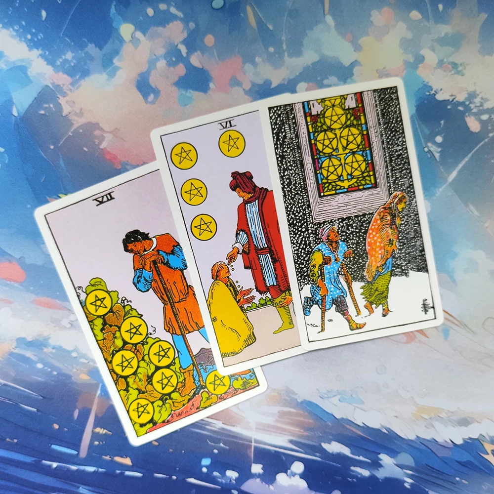 The Rider Tarot Cards with Guide Book, 12x7cm
