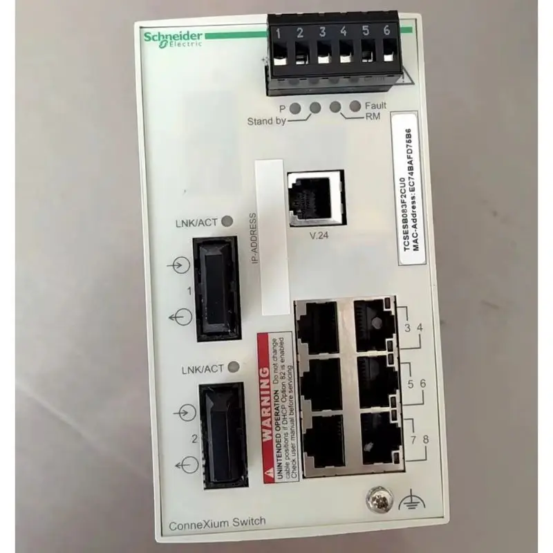 

Second hand TCSESB083F2CU0 management switch tested OK and shipped quickly