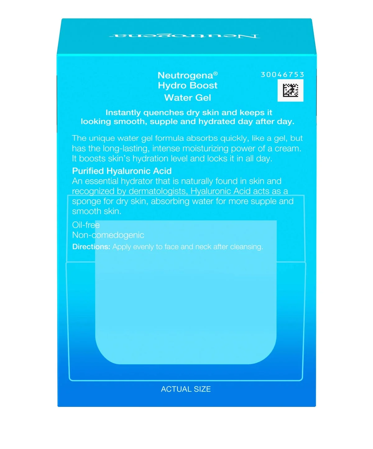 Neutrogena Hydro Boost untuk Kulit Kering dengan Gel Air Krim Wajah Asam Hyaluronik 50 Ml