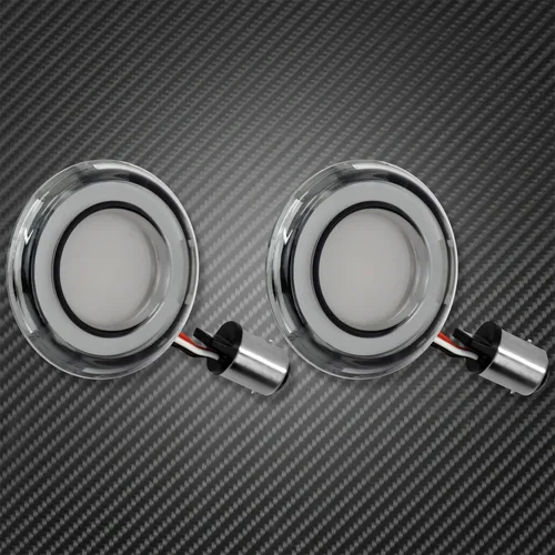 Imagen 2 del producto Converssiones de señal de giro para motocicleta, Panel de luz LED 1156 1157 estilo bala para Harley Sportster Touring Breakout Fat Boy Softail