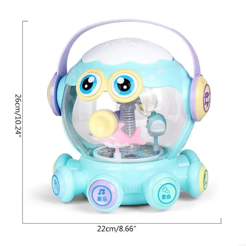 H55B Creative Octopus Baby Musical dla 0-3-letnich małych dzieci atrakcyjnych dla