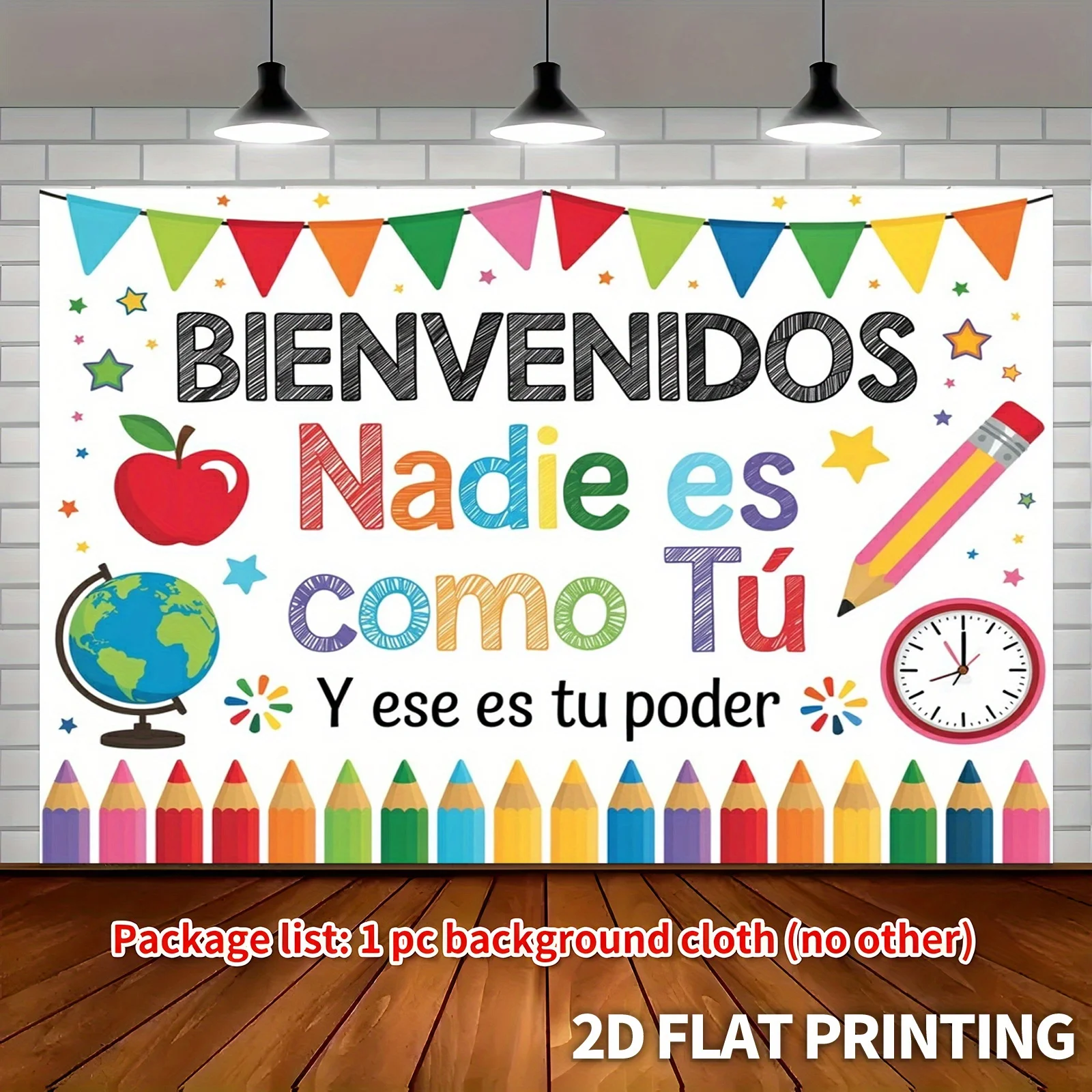 1Pc Large Spanish W… - image