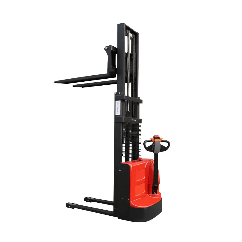 New Electric Stacker 1.5-2 Ton Self Load Forklift 6 Meter Full Electric Stacker with 1 Year Warranty