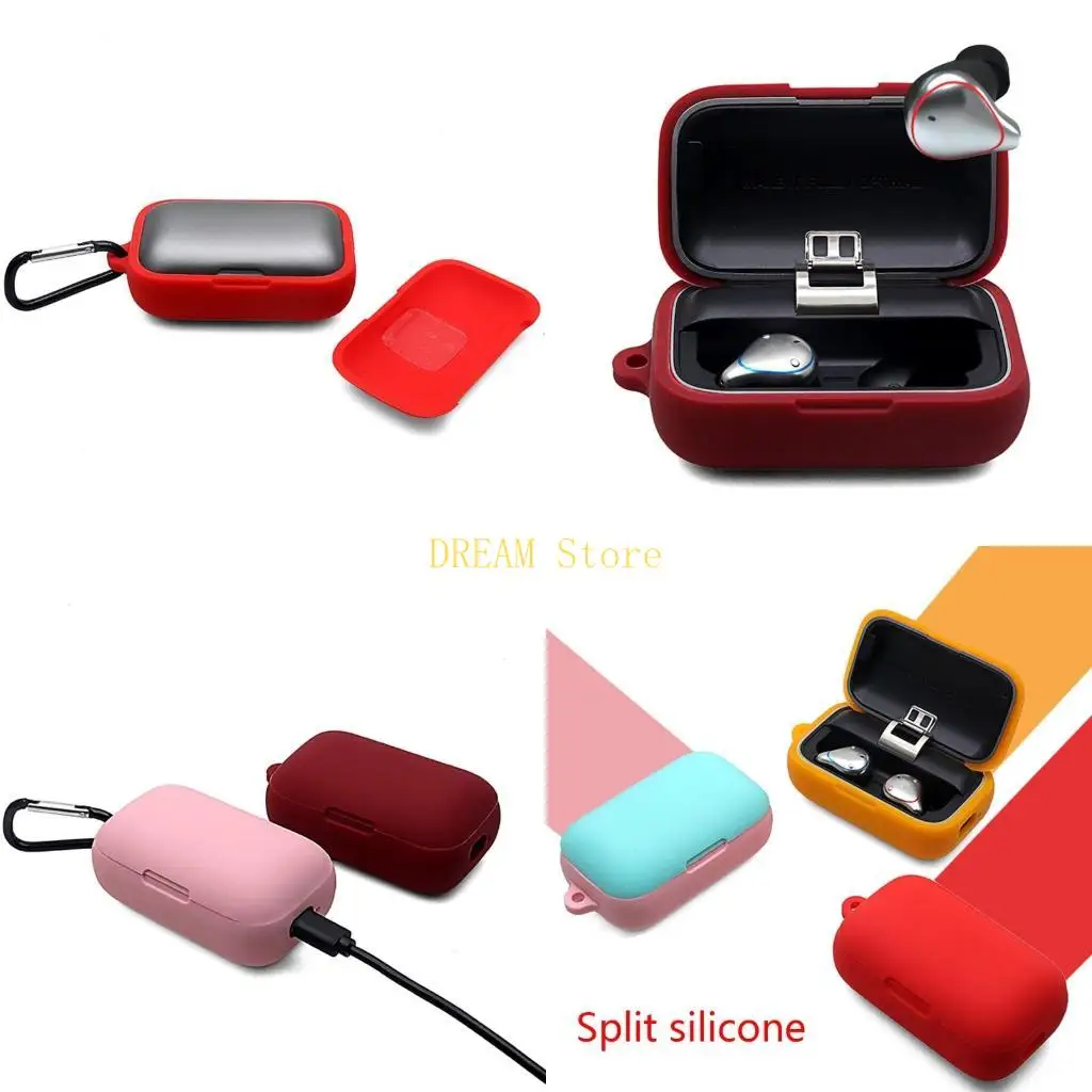 Защитный чехол для беспроводных наушников, подходит для Mifo O5, водонепроницаемый чехол, противоударный кремнезем, рукав Wear
