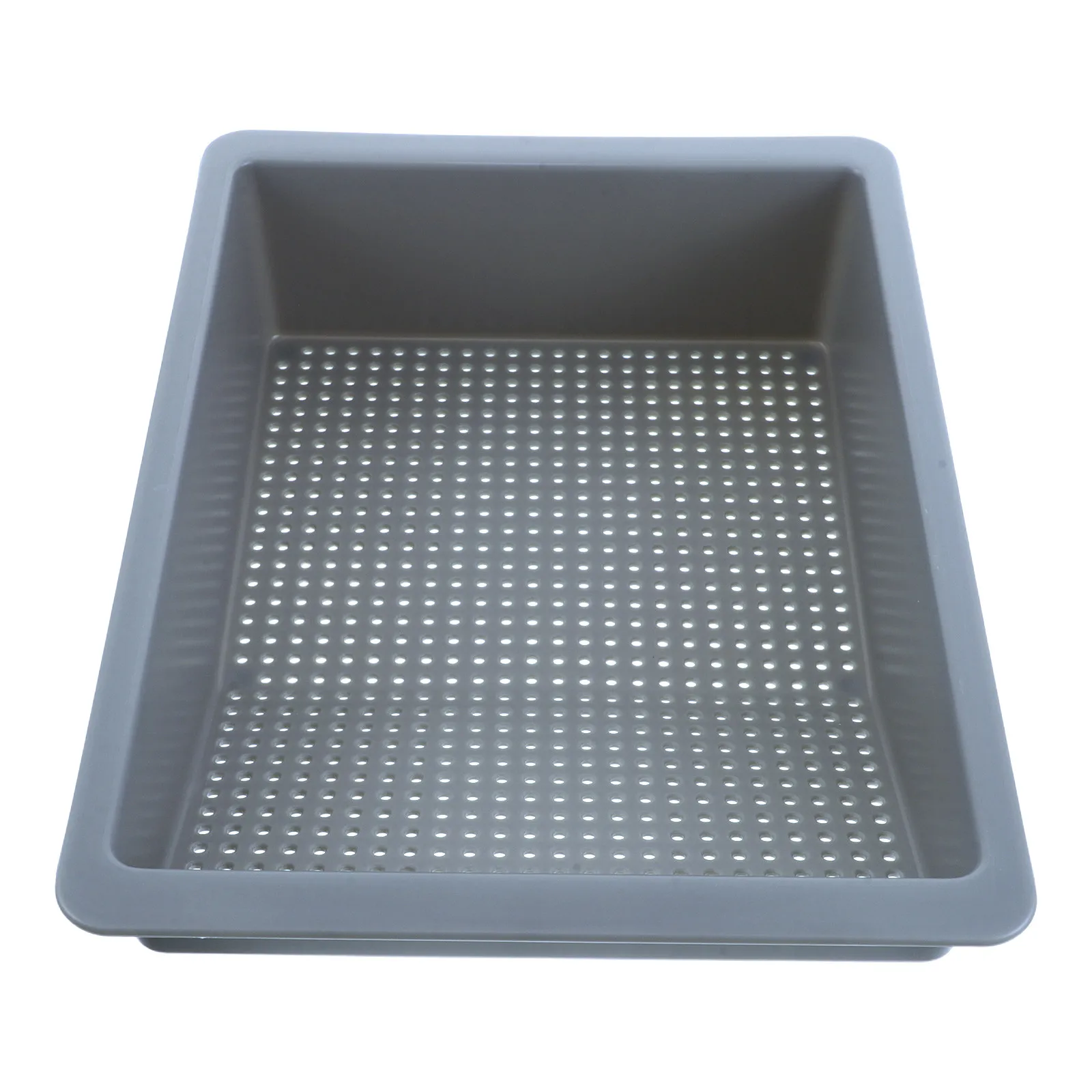 Over The Sink Strainer Basket 14x10 Inch Movable Plastic Draining Basket for Kitchen Sink Vegetable Fruit Wash Drainer Colander