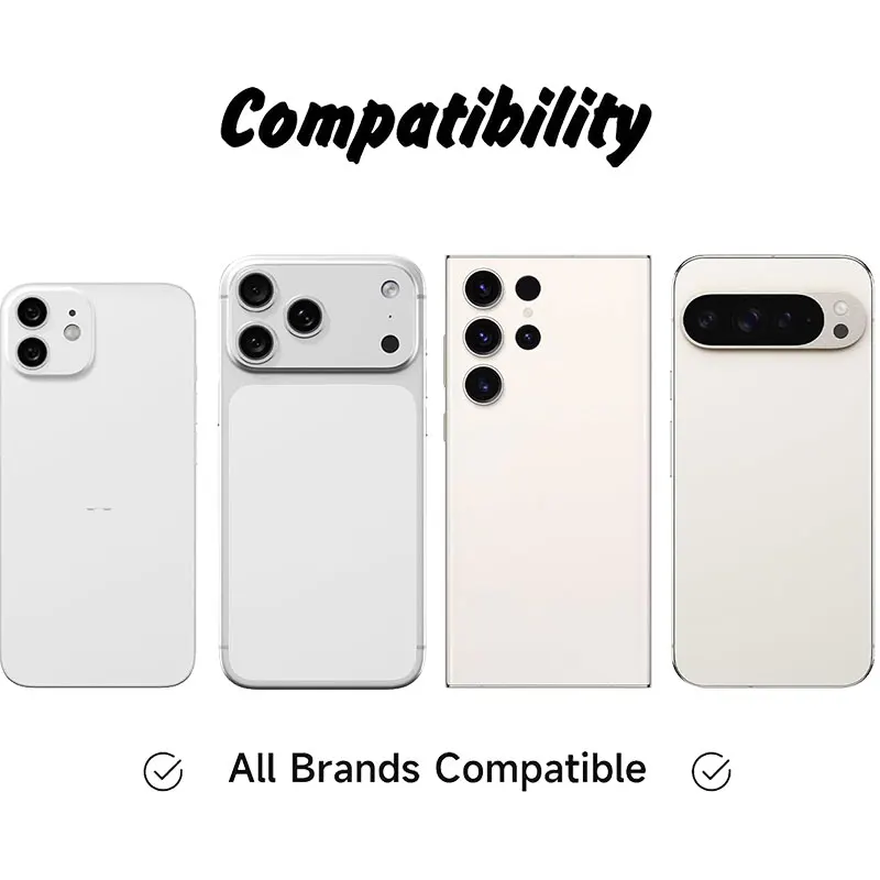 Wysuwane uchwyty do iPhone 17 Air 16 15 14 Pro Max z wysuwaną podpórką i samoprzylepnym uchwytem na telefon — zdjęcie produktu 3