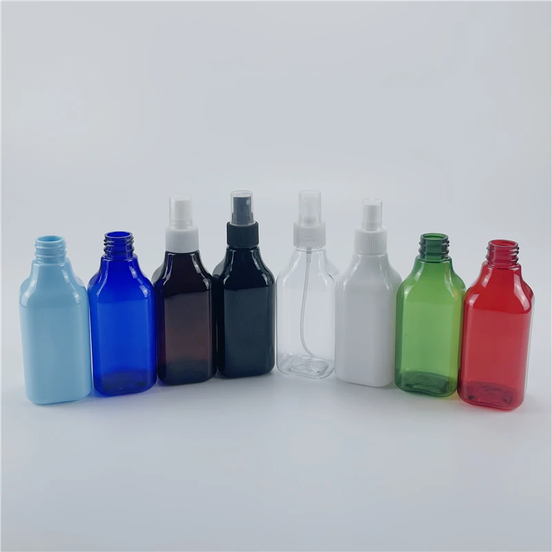 

Multicolor 200ML X 25 Empty Plastic Spray Bottles For Cosmetics Vaporizer Sprayer Refillable Bottles Perfume Container Atomizer