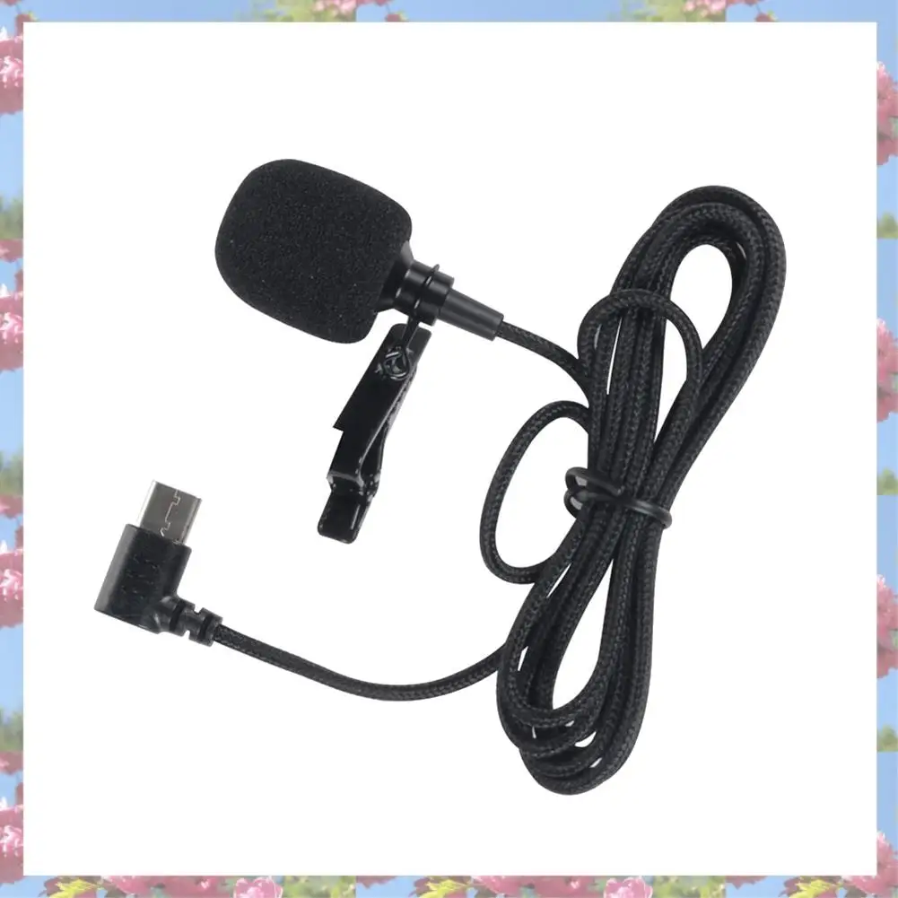 Top Sale For SJCAM SJ8 SJ9 SJ10 Lavalier Microphone Type C External Handheld Action Camera Accessories