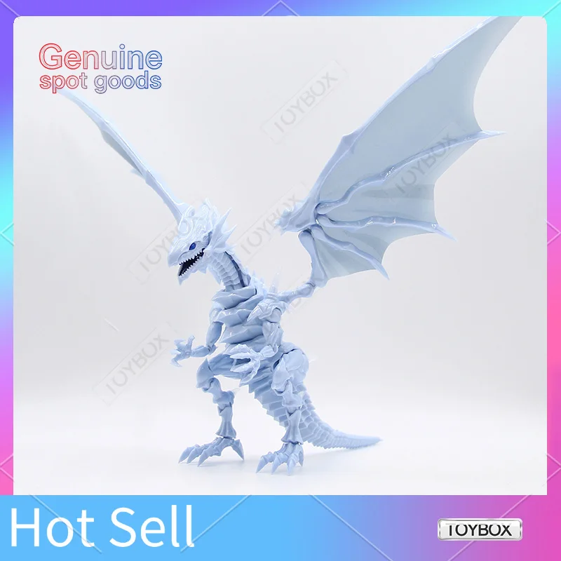 

Аутентичный Haima Industrial White DragoniFrs Blue Eyed Белый Дракон Пояс Кронштейн Коллекция Статуя Модель Ручной Работы Фестивальный Подарок