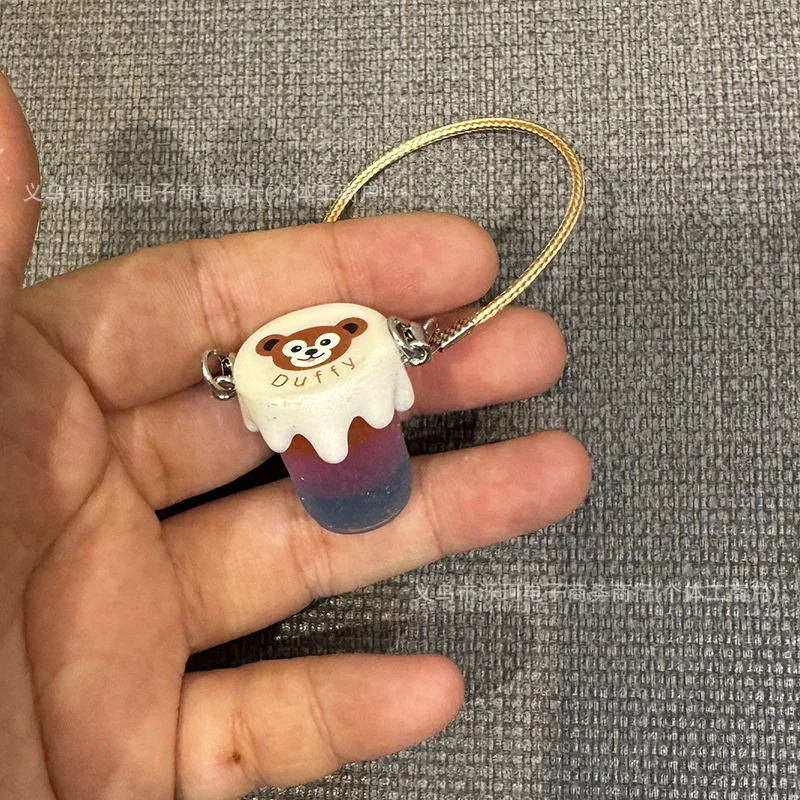 Labubu Mini My Melody botella de agua decoración de casa de muñecas accesorio luminoso para copa de vino decoraciones para el hogar para muñeca Labubu