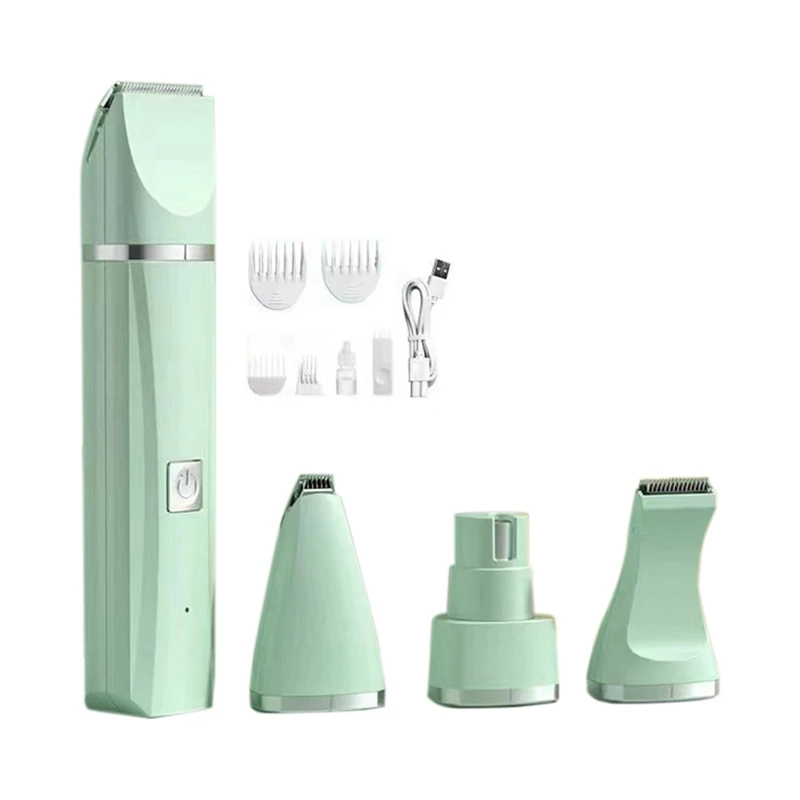 

Pet Grooming And Care Set 4 Different Blades Pet Hair Shaver Low Noise Pet Clippers Rechargeable Cordless Trimmer