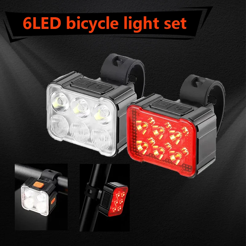 6 Led Bicycle Light… - image