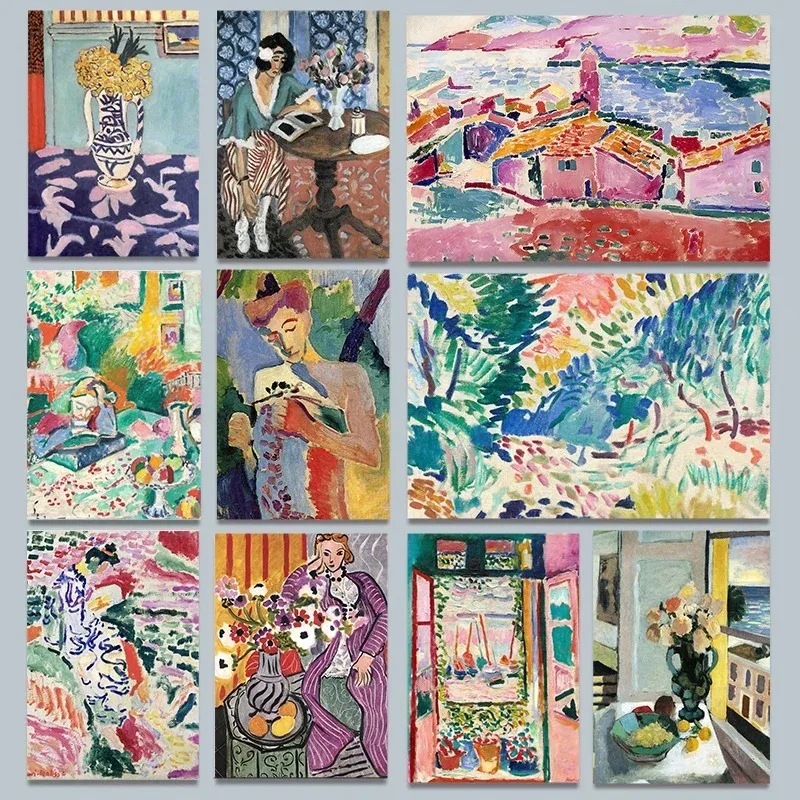 1000PCS PuzzleHenri Matisse Colorful Landscape Diy Birthday Gifts Home Decoration Family Games