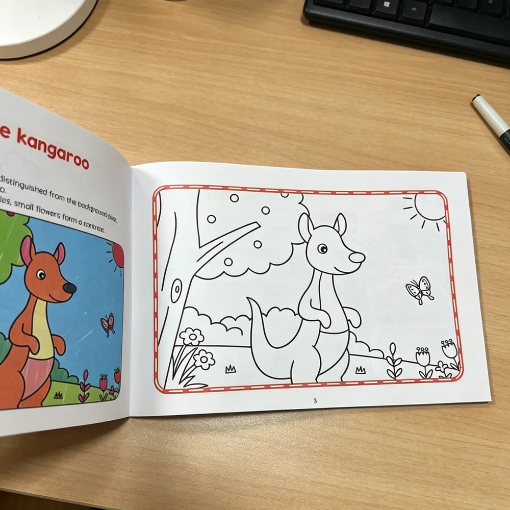 Kleurboek voor kinderen met di - Kids Early Education recensie en prijs
