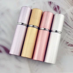 1PC 5ml Perfume Glass Bottles Empty Aluminum Perfume Atomizer Metal Portable Travel Parfum Spray Bottle Vials