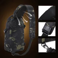 Camping Chest Bag Tactical Backpack for Men Sports Shoulder Outdoor Hiking Climbing Cycling Fishing MOLLE Sling EDC Fanny Pack