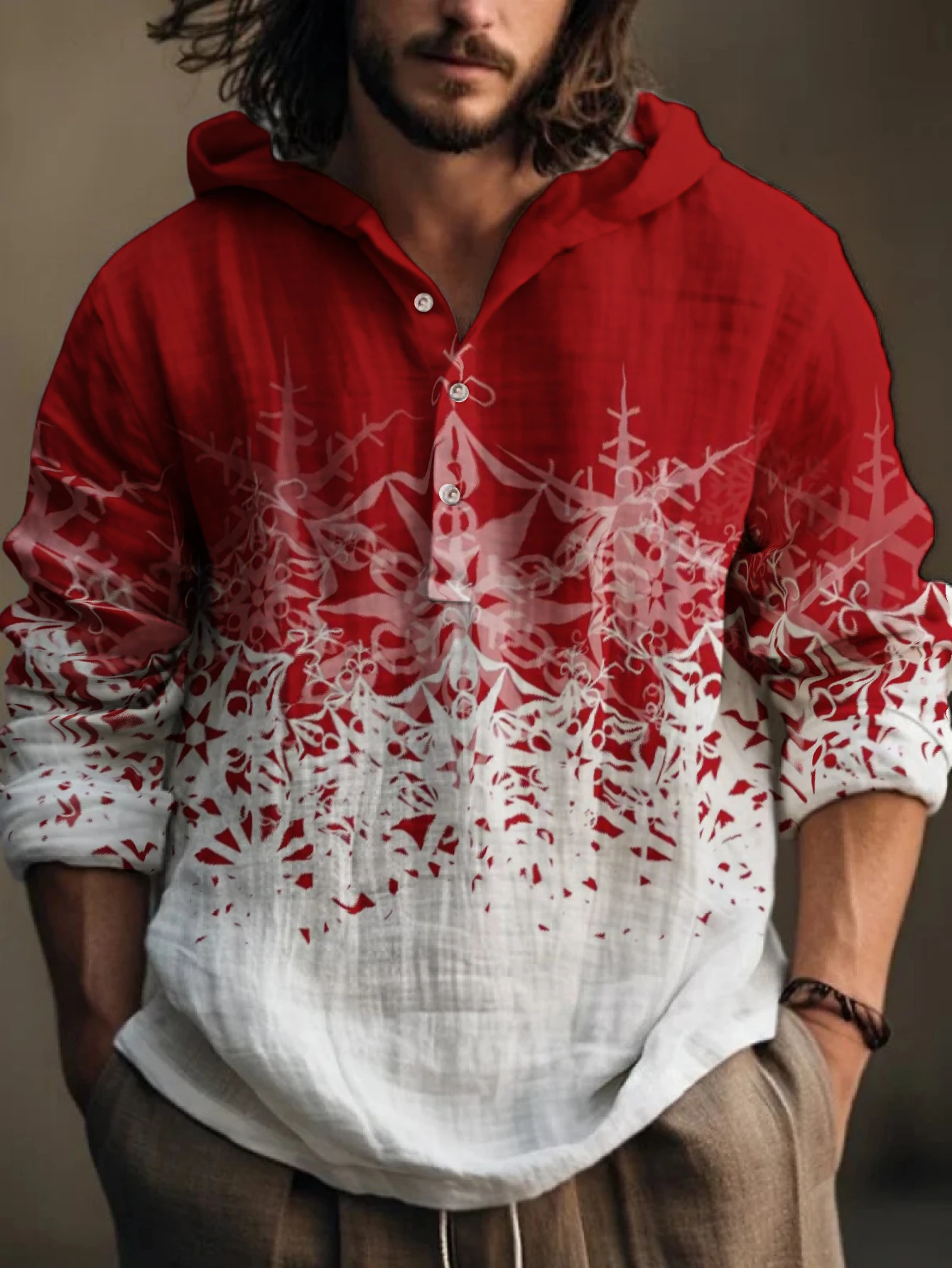 Herensweater met kerst-sneeuwv - Jeans recensie en prijs
