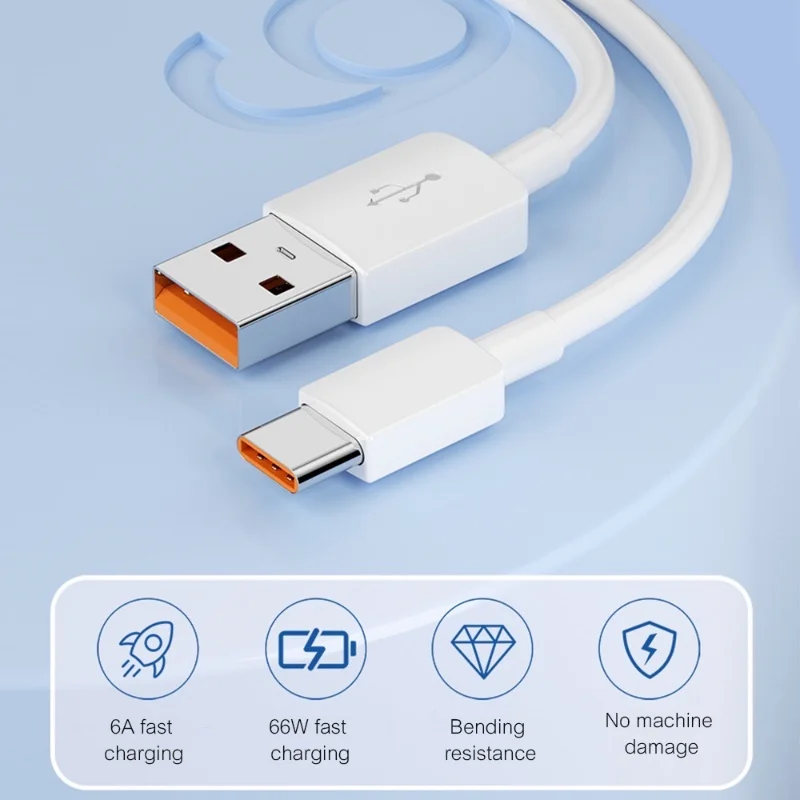NNBILI Micro USB Cable 1M 2M 3M 5M 8M 10M 12M 14M USB Type C 6A Fast Charge Equipment Universal Cable for Samsung Camera PS5 VR