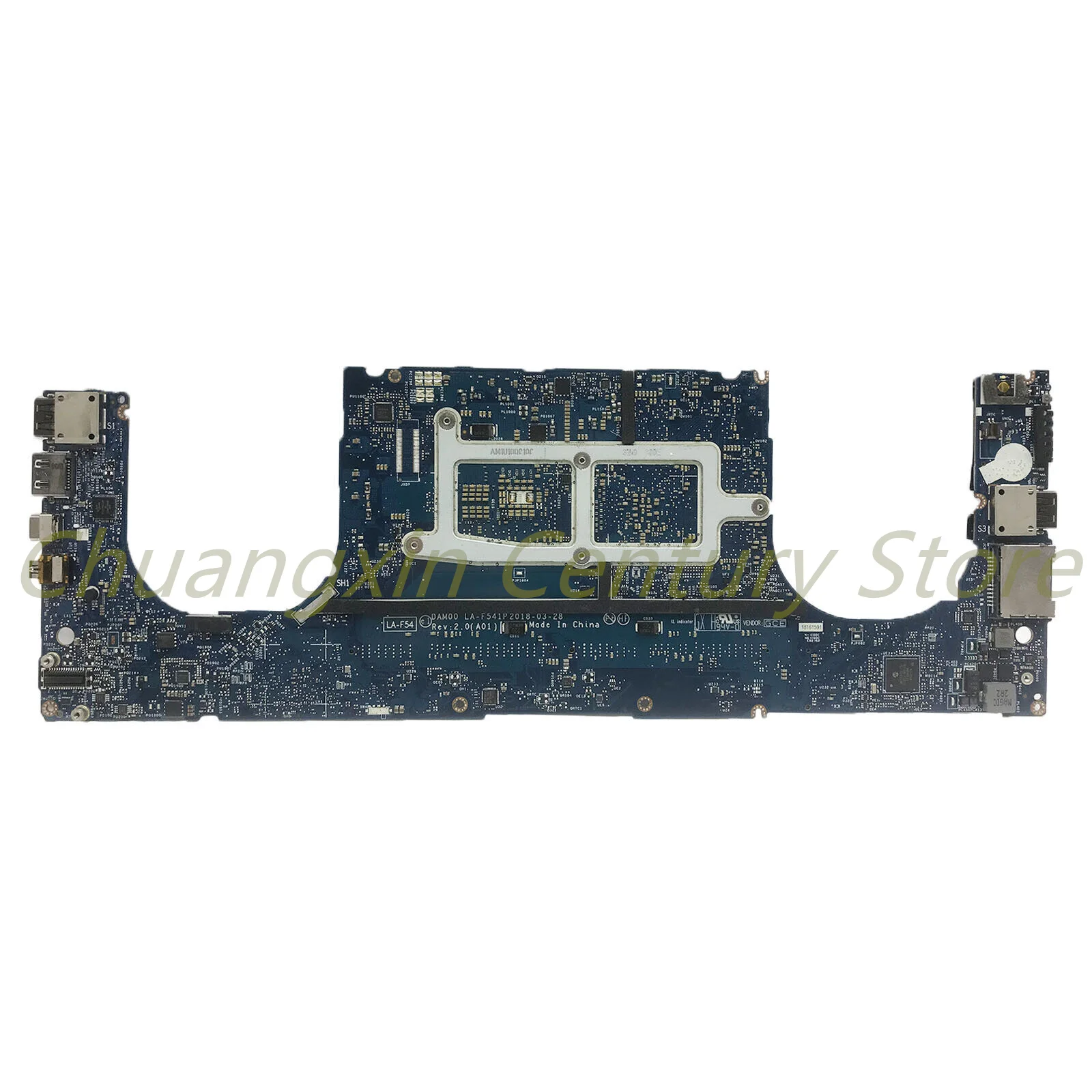 LA-F541P motherboard for Dell Precision 5530/XPS 15 9570 laptop with I5 I7 I9 CPU GTX1050/GTX1050TI/P1000/P2000 GPU 100% Test