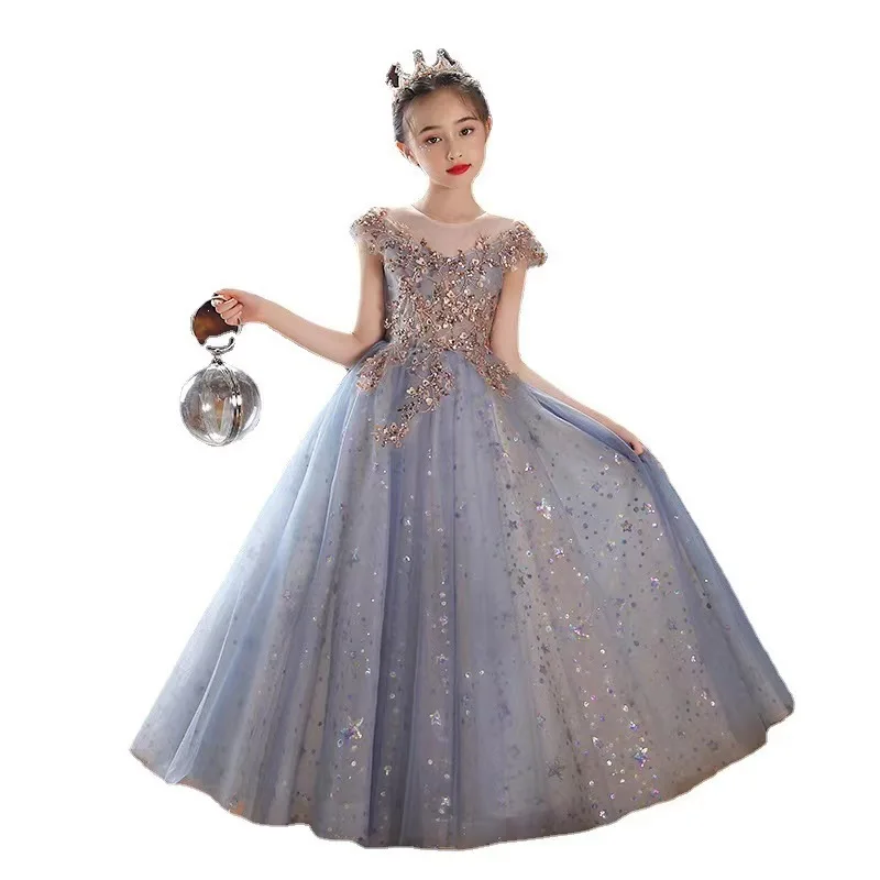 Flower Girl Dress for Kids Girl abiti da sera per ragazze da 8 a 12 anni abito da ballo spose abiti da sposa 2024 Sukienka