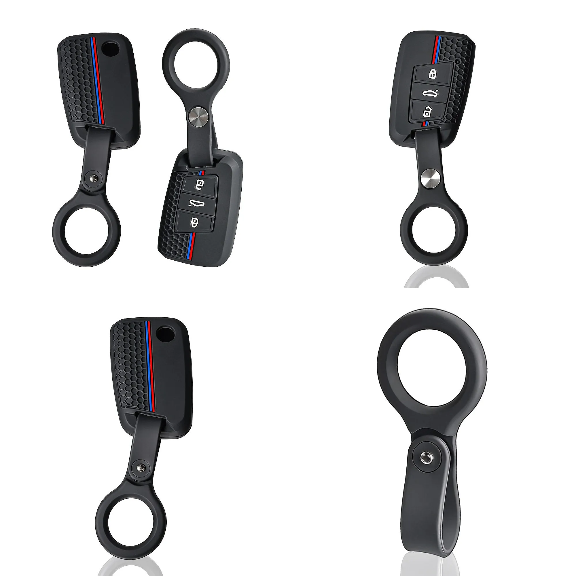 Silicone Car Remote Key Case Cover For VW Passat B8 CC Arteon Magotan GTE Auto Key Shell Car Key Fob Cover