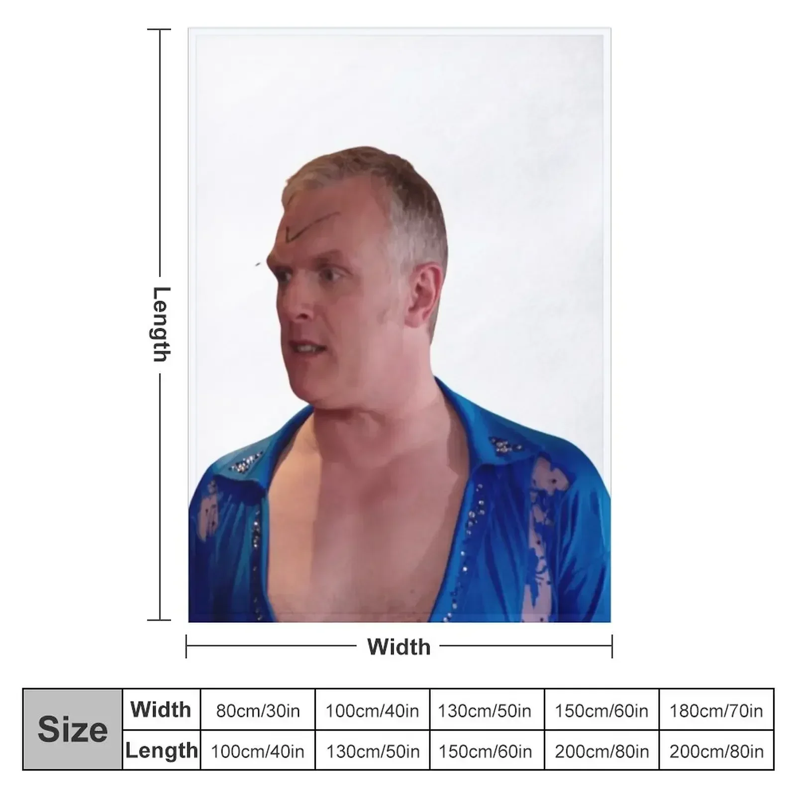 Greg Davies - British Comedy Throw Blanket Designers Stuffeds Tourist cosplay anime Blankets