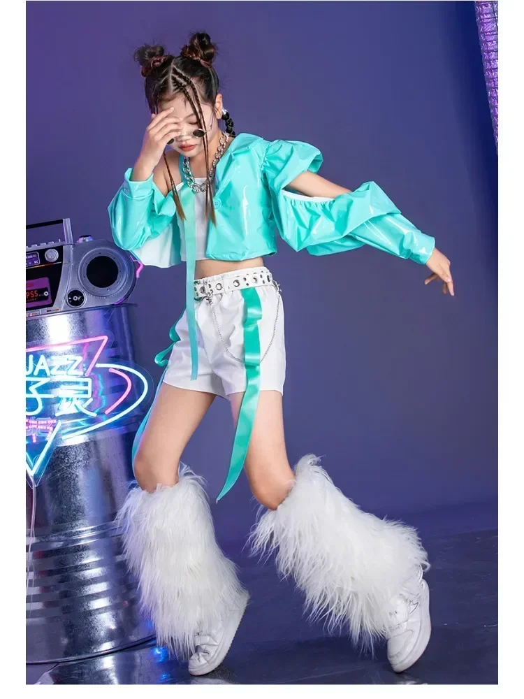 Girl Model Catwalk Costume Set Children's Cool Clothes Autumn and Winter-BC K-PoP Clothes Fashion Jazz Dance Clothing