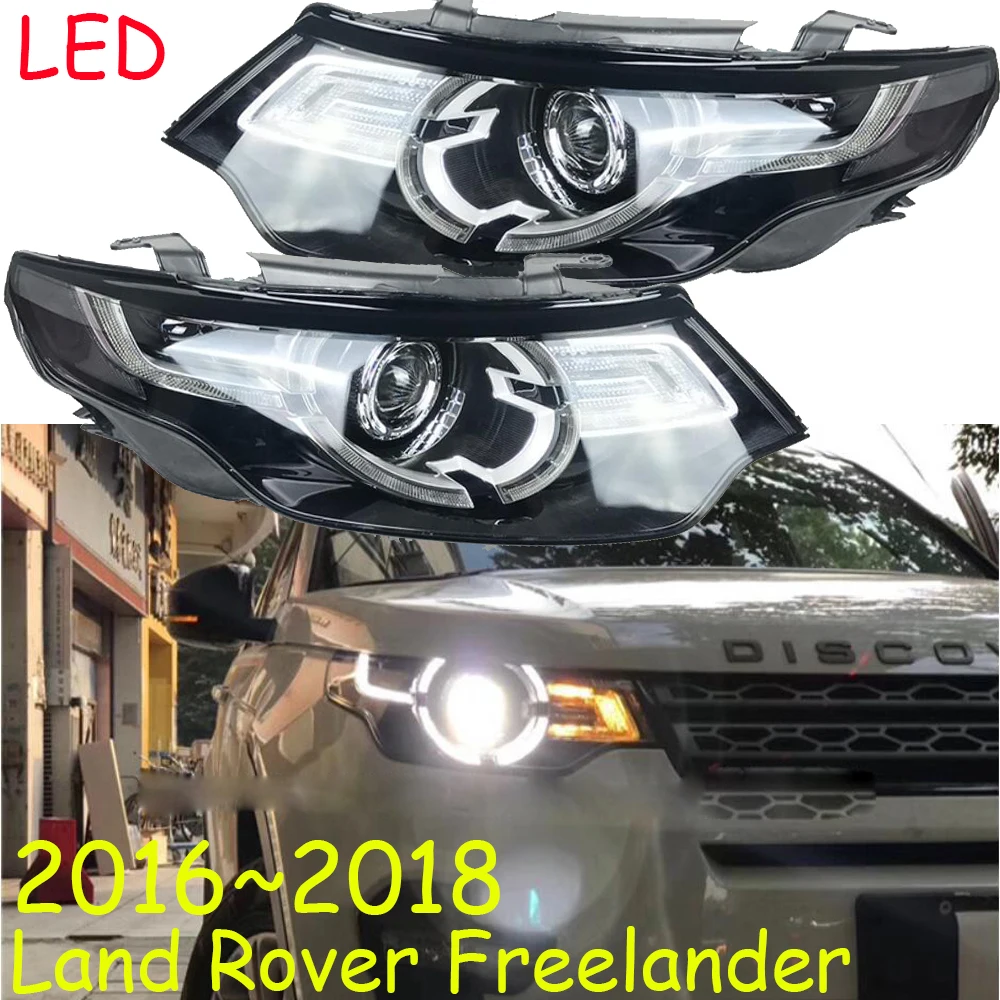 Video display,2016~2018 Freelander headlight,HID Bulb,Free ship!Freelander2 headlight,Freelander time light;Freelander fog light