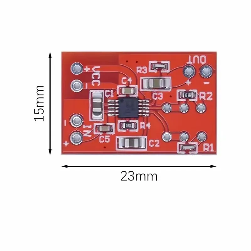 SSM2167 compressor de fala microfone módulo frontal amplificador de áudio placa vermelha