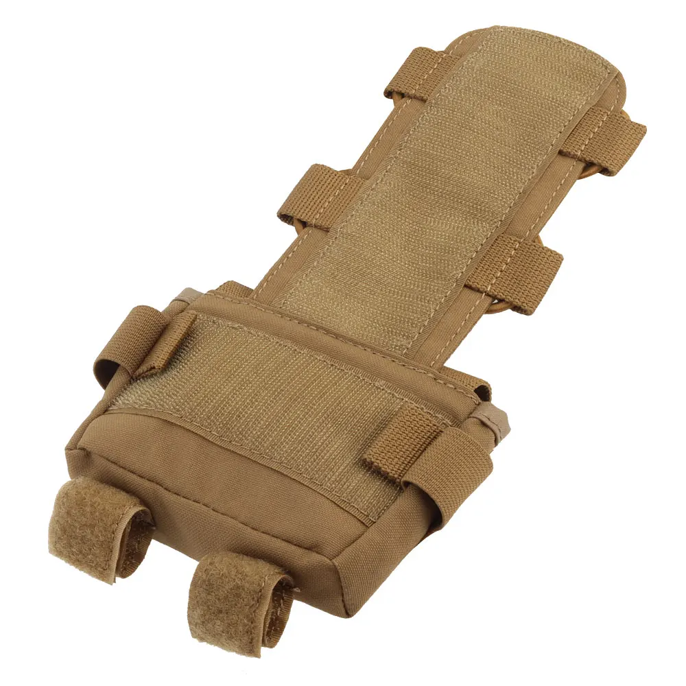 Imagem -02 - M-lok Tactical Helmet Battery Pouch Pacote de Contrapeso Caça Airsoft Competição Rápido Novo Acessórios