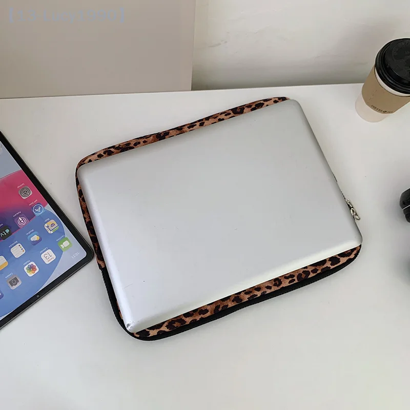 Laptoptasche Leopardenmuster Computer Innentasche 11/13/15 Zoll Tablet Sleeve Cover Tasche