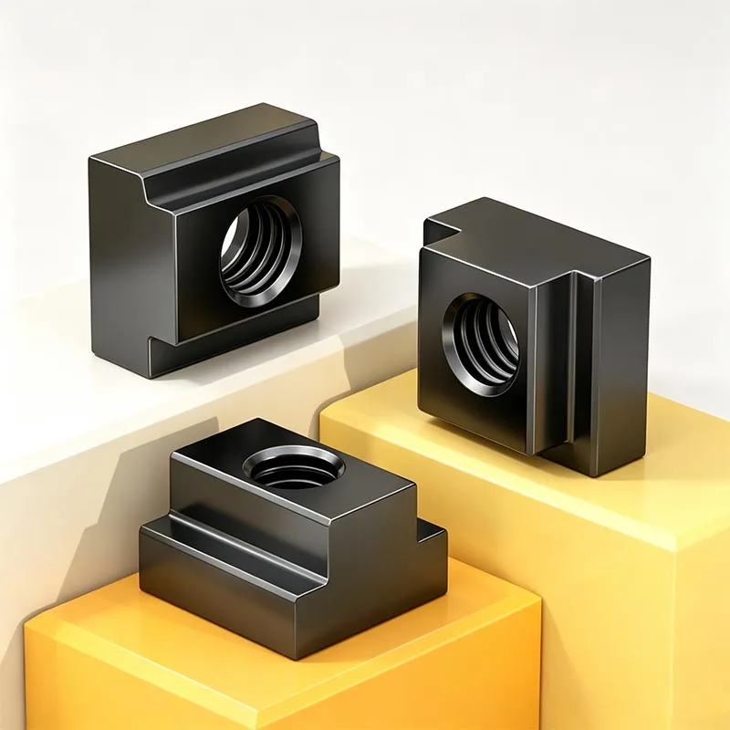 1pcs Tapped Through Slot T-nut M5 M6 M8 M10 M12 M14 M16 M18 Grade 10.9 Black Oxide Finished Carbon Steel Slot T-Nut DIN508