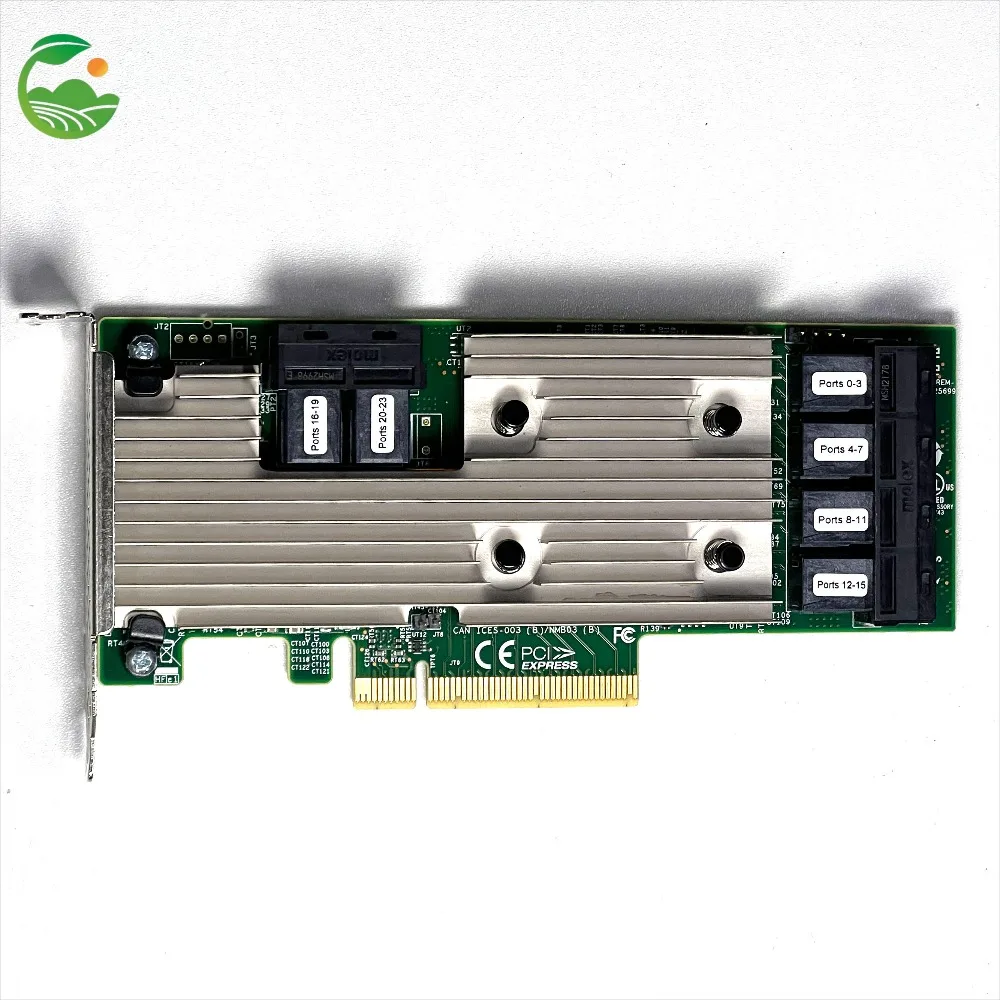 LSI SAS 9305-24i HBA 12Gb/s IT Mode 24-Port 6×SFF-8643 – for ZFS/JBOD (Card Only or W/ 8643/8482 Cables)