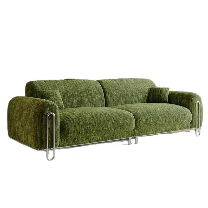 Italian Designer Living Room Sofas Green European Lazy Lounges Living Room Sofas Modern Luxury Banken Woonkamer Furniture Home