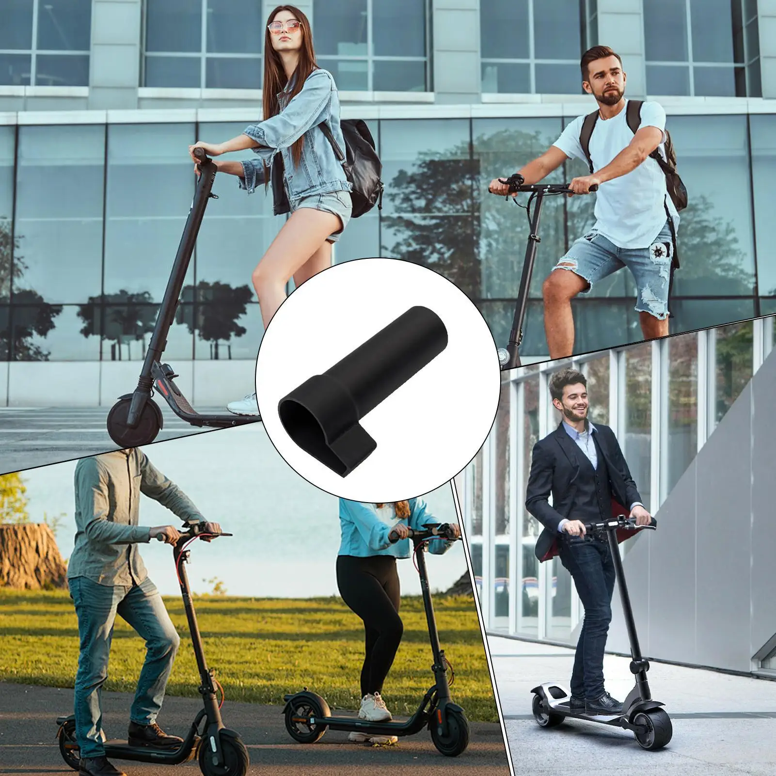 دراجة كهربائية خنق قبضة مريح سكوتر مقبض القبضات الراحة المضادة للانزلاق محكم تويست تحكم ل درب ركوب الحضرية