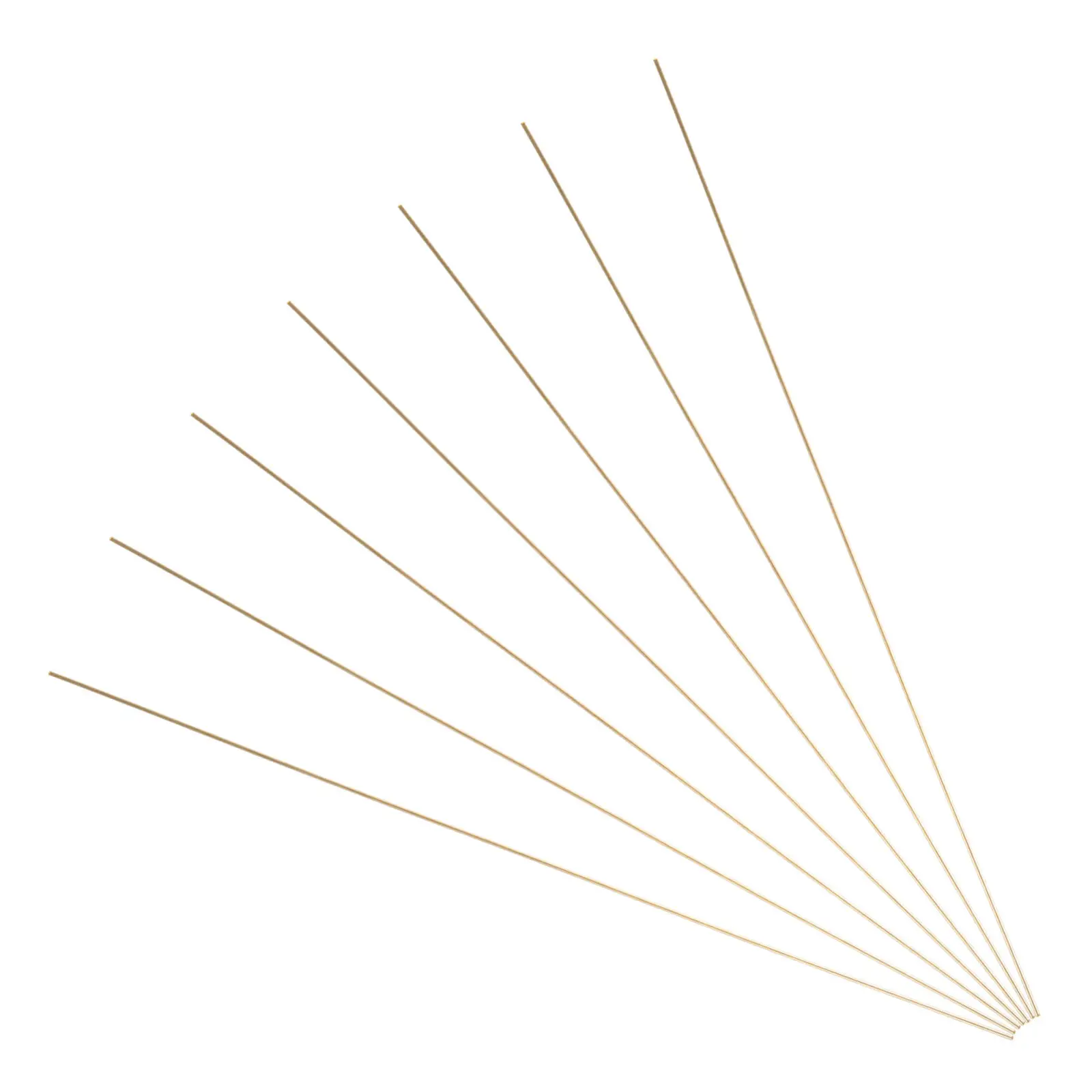 7Pcs DIY Copper Frame Support Rods for Miniature Modification Repairing Stick Support Structure Handicraft Tool