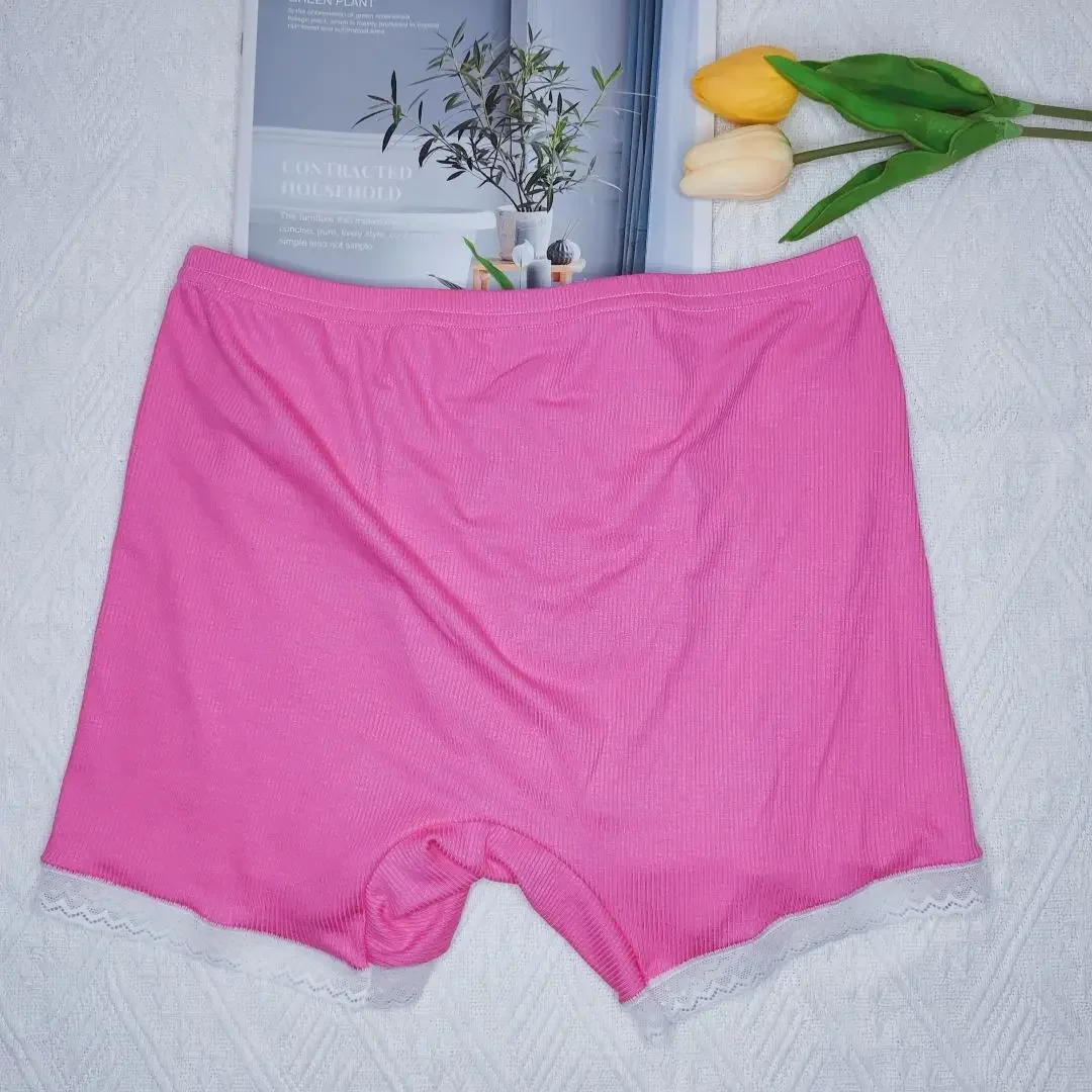 

Handmake ( Customzie Size accept )Man's Pink Lace Boxer Panties Briefs Private Party Live Show Dance Run BF Gifts Oversize