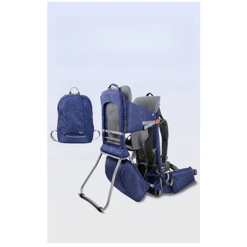 Ⅰ Outdoor Children's Back Rack, Mountaineering, Hiking, Baby Carrying Artifact, Big Children and Baby Travel