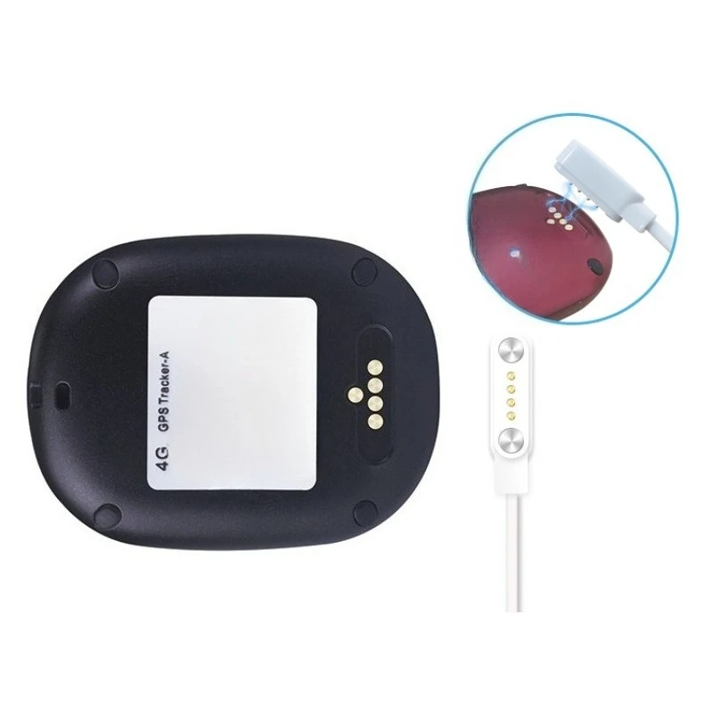 Elderly Anti Lost Tracking Pendant RF-V45-A 4G GPS Positioner Waterproof Geo Fence SOS Call With Wrist Strap