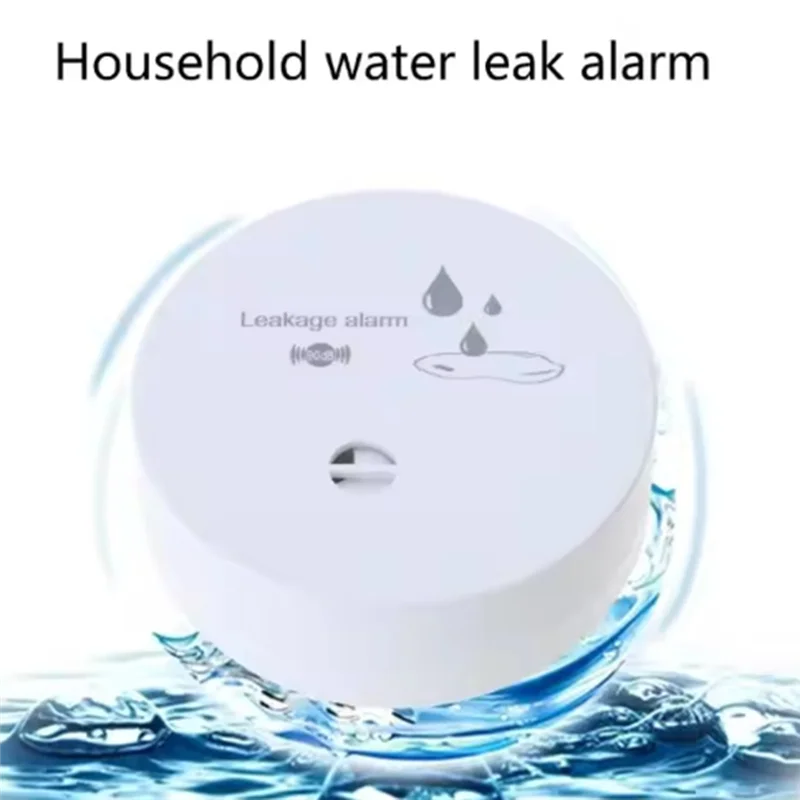 A98E-كشف التسرب إنذار المياه P82D كاشف يعمل بالبطارية للحمام والمطبخ وموزع المياه #4
