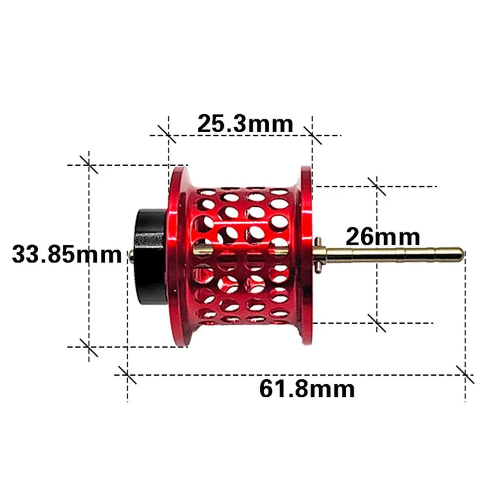 /Metal /Shallow /Spool For For Daiwa For Tatula For TW 100 For Elite For CT100 For Salamandura 150 Baitcasting Reel Parts Fishin