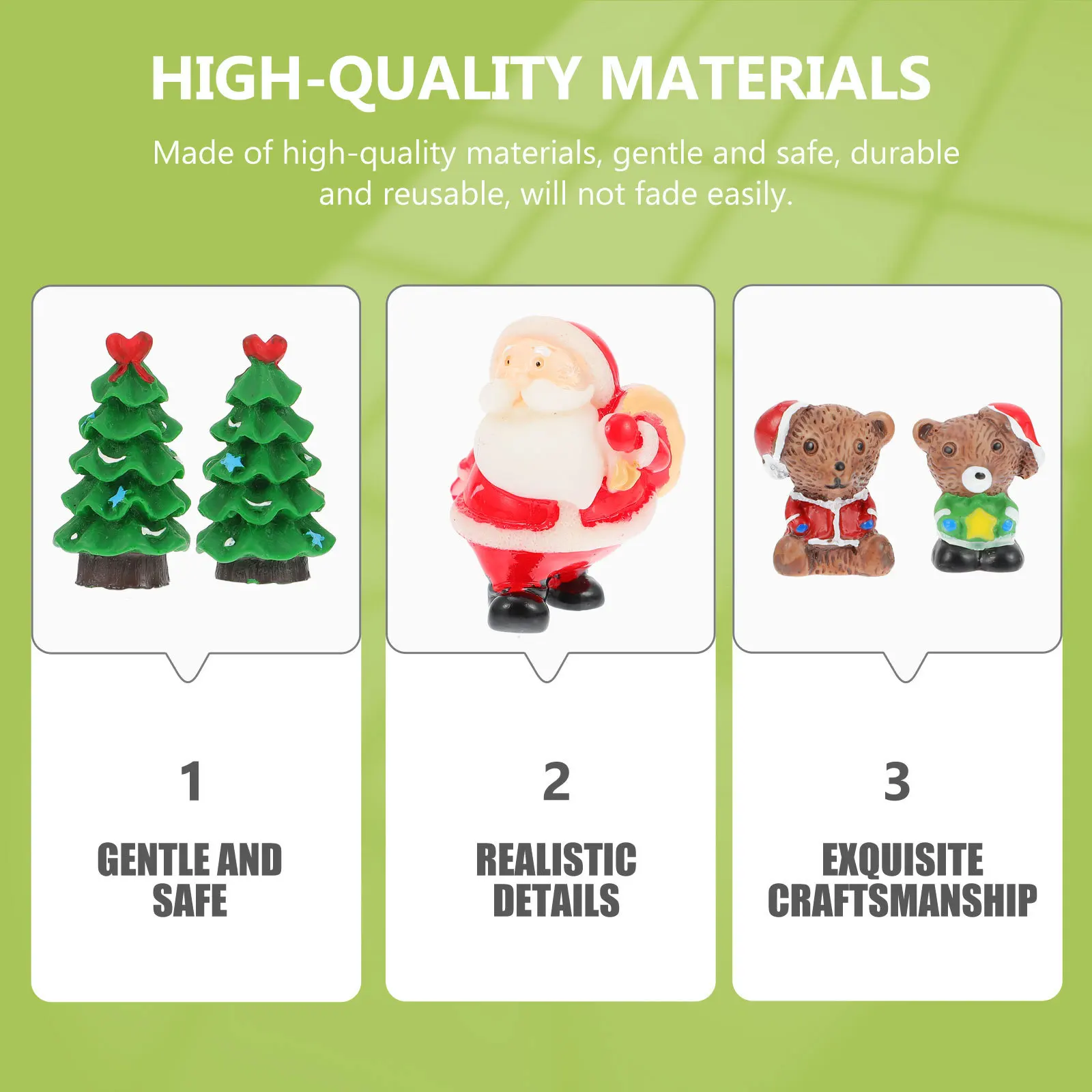 

20Pcs Snowman Ornaments Resin Christmas Mini Decorations for DIY Scrapbooking Gift Cards Albums Mirrors Frames Stationery Boxes