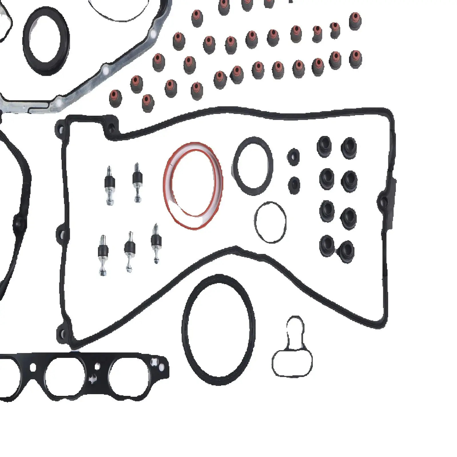 

Комплект уплотнений двигателя N62B48 для BMW 750i X5 550i E63 E65 E66 4.8L V8 11127530256