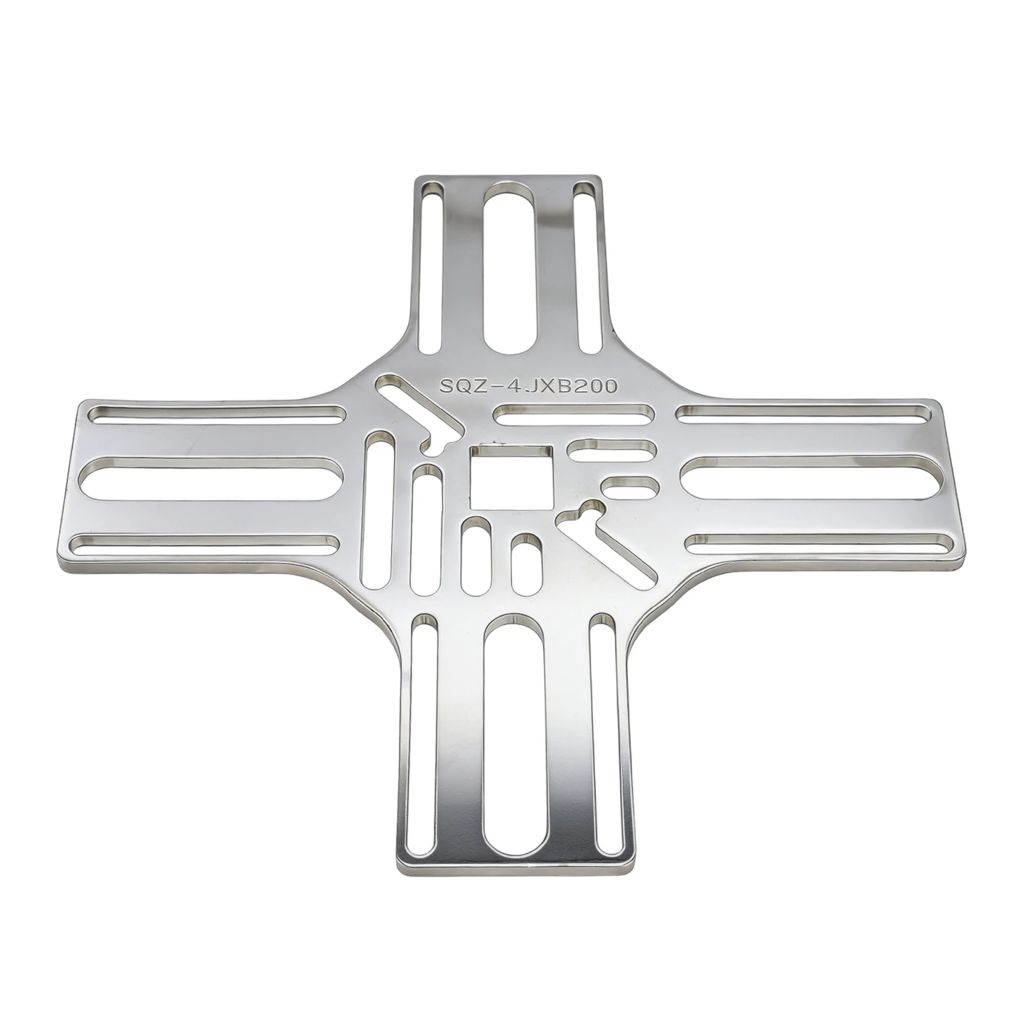 Adjustable Cross Fixture Plate Multi-Position Mounting Jig Extended Fixing Holes Modular Fixture Tool for Pneumatic Automation