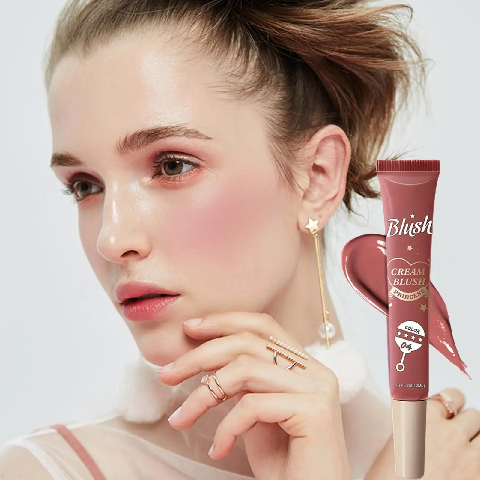 Cream Makeup Blushes Liquid Mousse Cream Blushes Matte Cheek Cream Blushes Liquid Face Bronzer Wand Stick Liquid Blusher