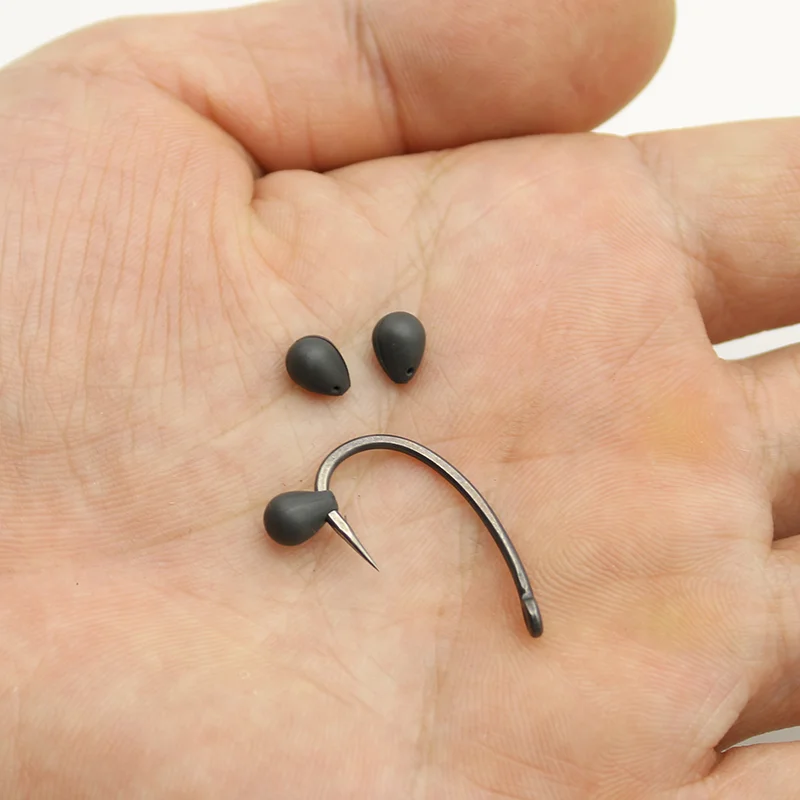 鯉釣りタングステンショット、鯉釣り針1/2/4対応、約0.42g、ヘアリグ用ターミナルタックル、釣りアクセサリー