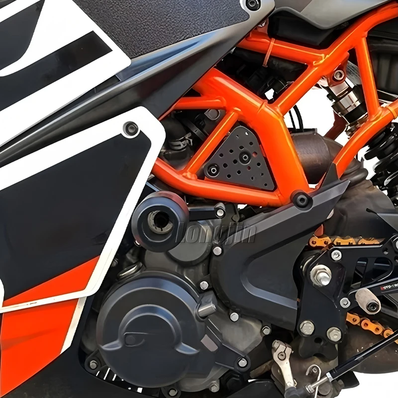 ل K-TM RC390 rc390 390RC جديد 2014-2024 دراجة نارية السقوط حماية الإطار المنزلق هدية الحرس تحطم وسادة واقية RC390