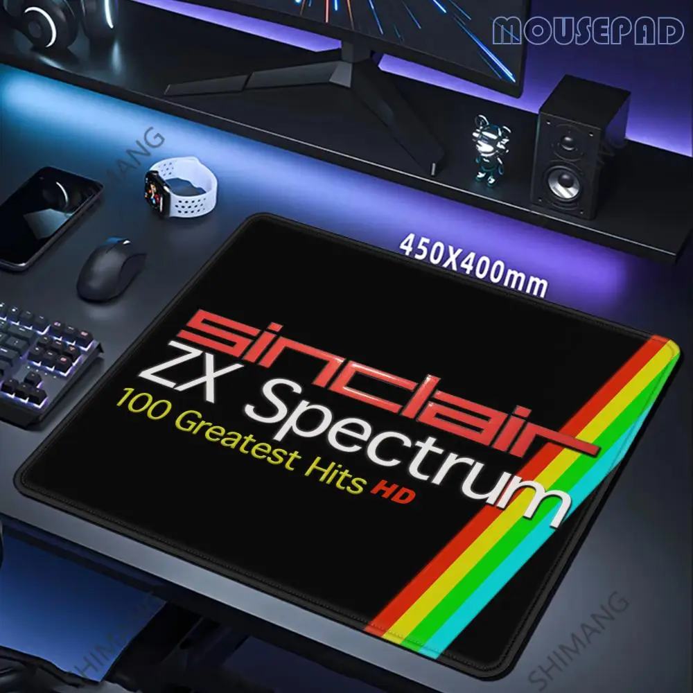 Classic Sinclair Zx Spectrum Mouse Pad Gaming Laptops Mousepad Gamer Carpet Keyboard Mat Desk Protector Anime Cartoon Mouse Pads