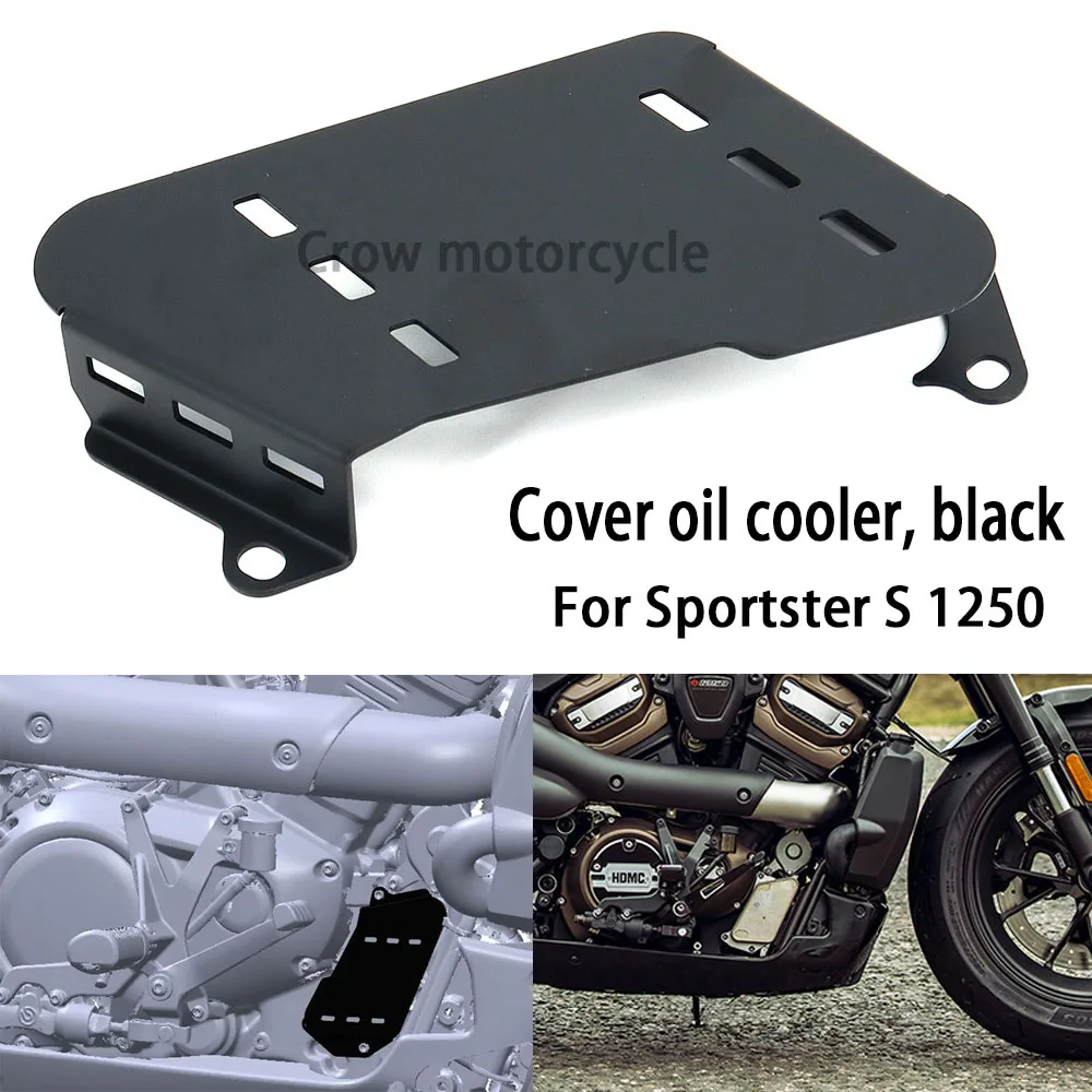 

For Sportster S RH 1250 S Nightster 975 2021 2022 New Motorcycle Accessories Oil Cooler Cover Radiator Guard Protection Cap