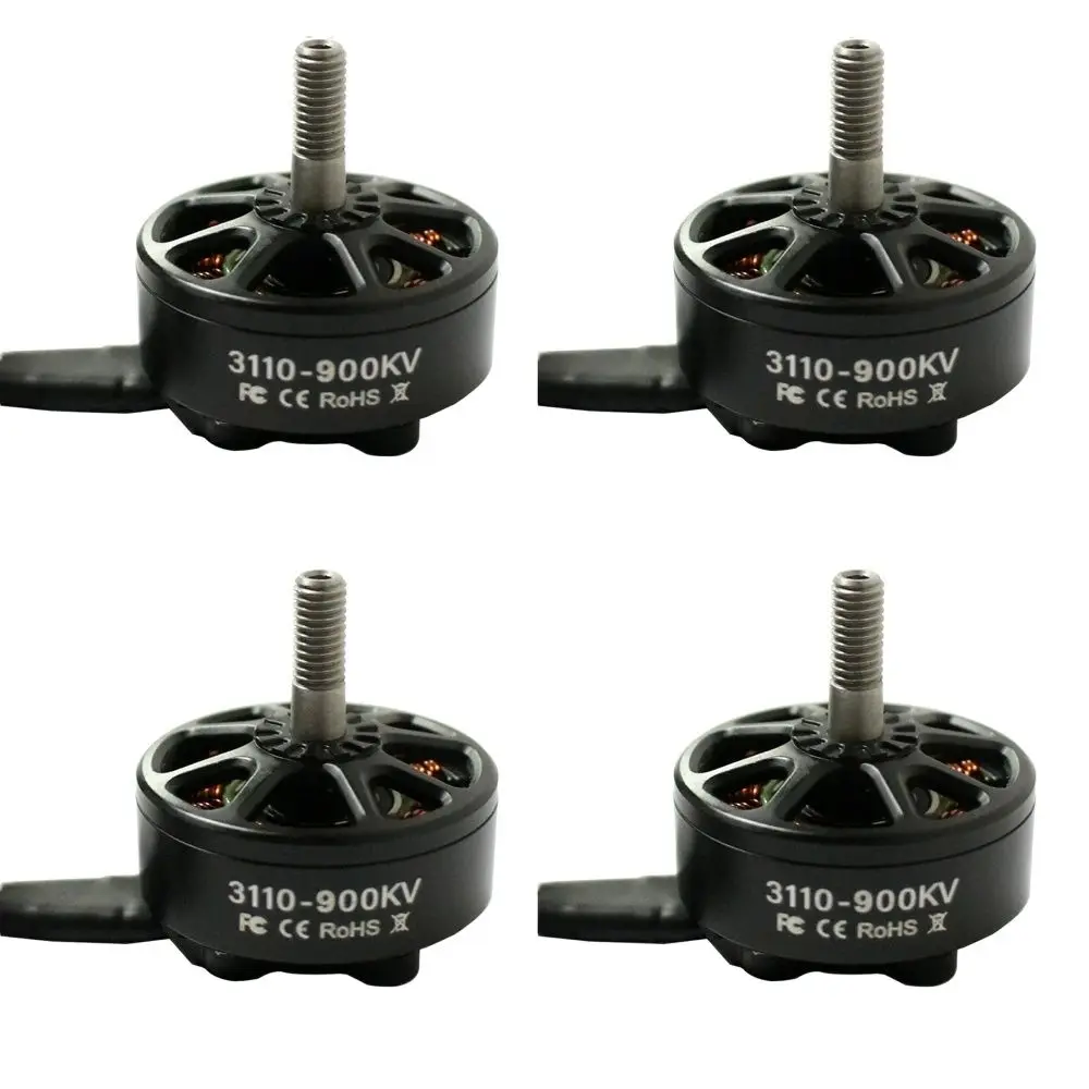 1/2/4 pz X3110 3110 900KV/1250KV/1600KV motore Brushless 4-6s per puntelli da 6-9 pollici compatibile con droni Rc In Fpv Racing